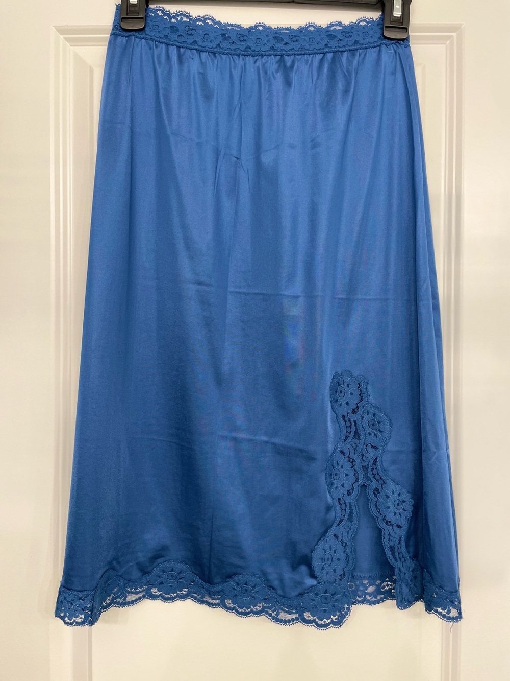 60’s Vassarette Royal Blue Slip Skirt